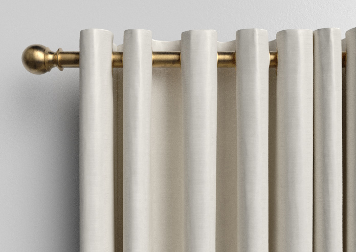 Faux Silk, Natural - Made to Measure Curtains - Image 12